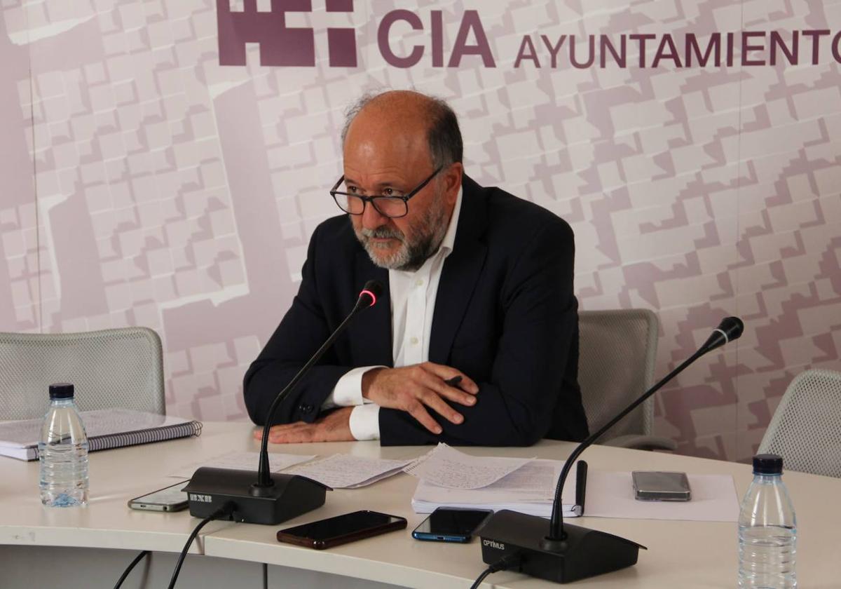 Carlos Hernández, concejal de Hacienda del Ayuntamiento de Palencia.