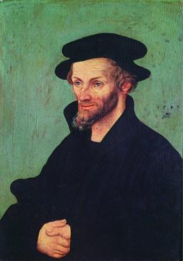 Imagen - Retrato de Felipe Melanchthon, por Lucas Cranach el Viejo (1543).