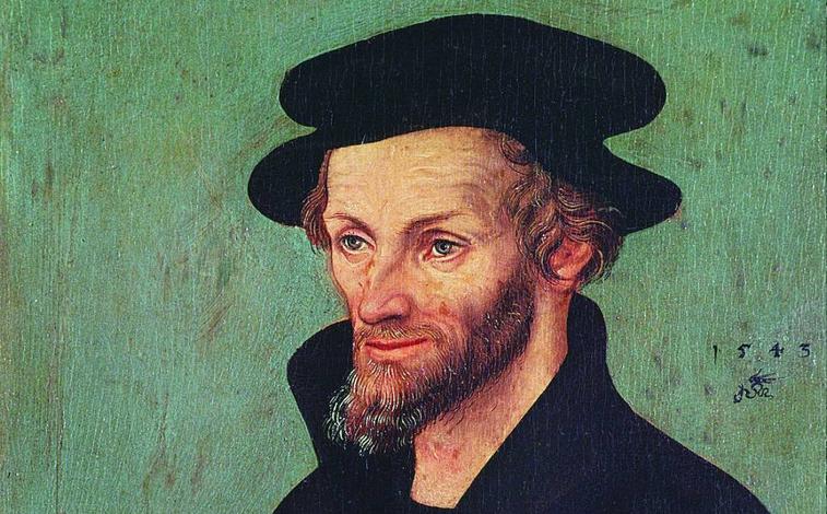 Imagen - Retrato de Felipe Melanchthon, por Lucas Cranach el Viejo (1543).