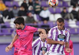 El partido entre el Real Valladolid B y el Ourense, en imágenes