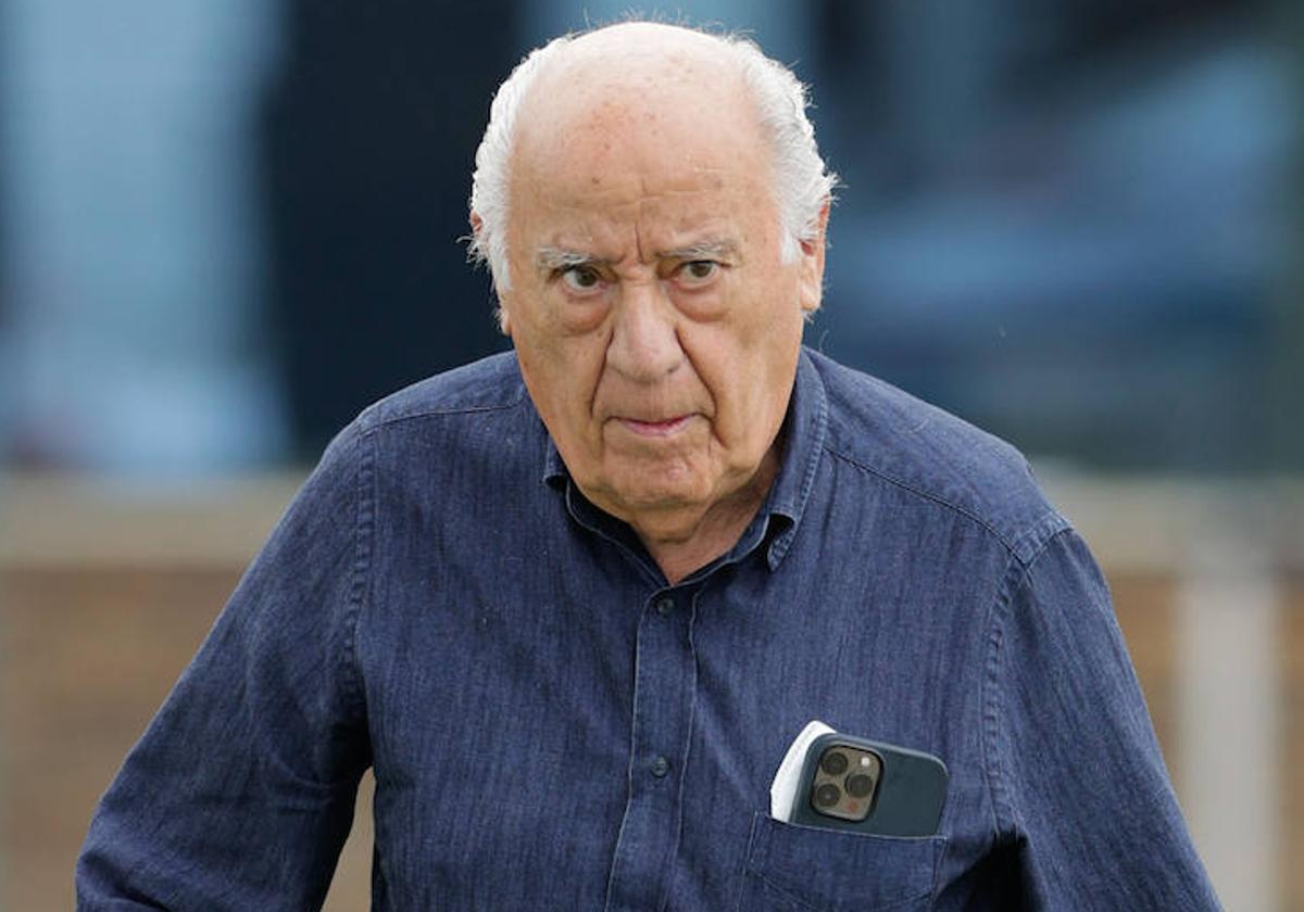 Amancio Ortega, accionista mayoritario de Inditex.