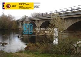 Río Órbigo a su paso por la provincia de Zamora.