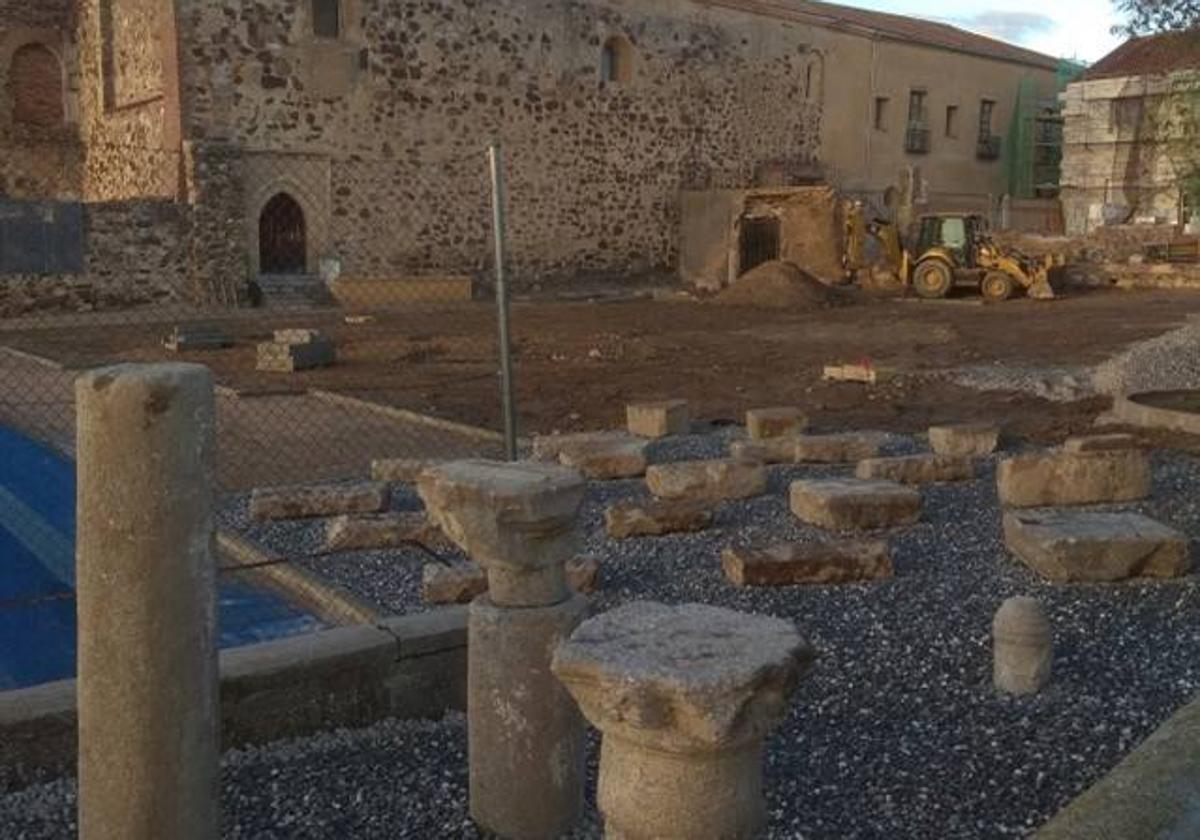 El PSOE alerta sobre la desaparición de restos arqueológicos en Santa María