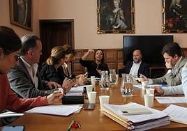 Reunión de la Junta de Gobierno Local.