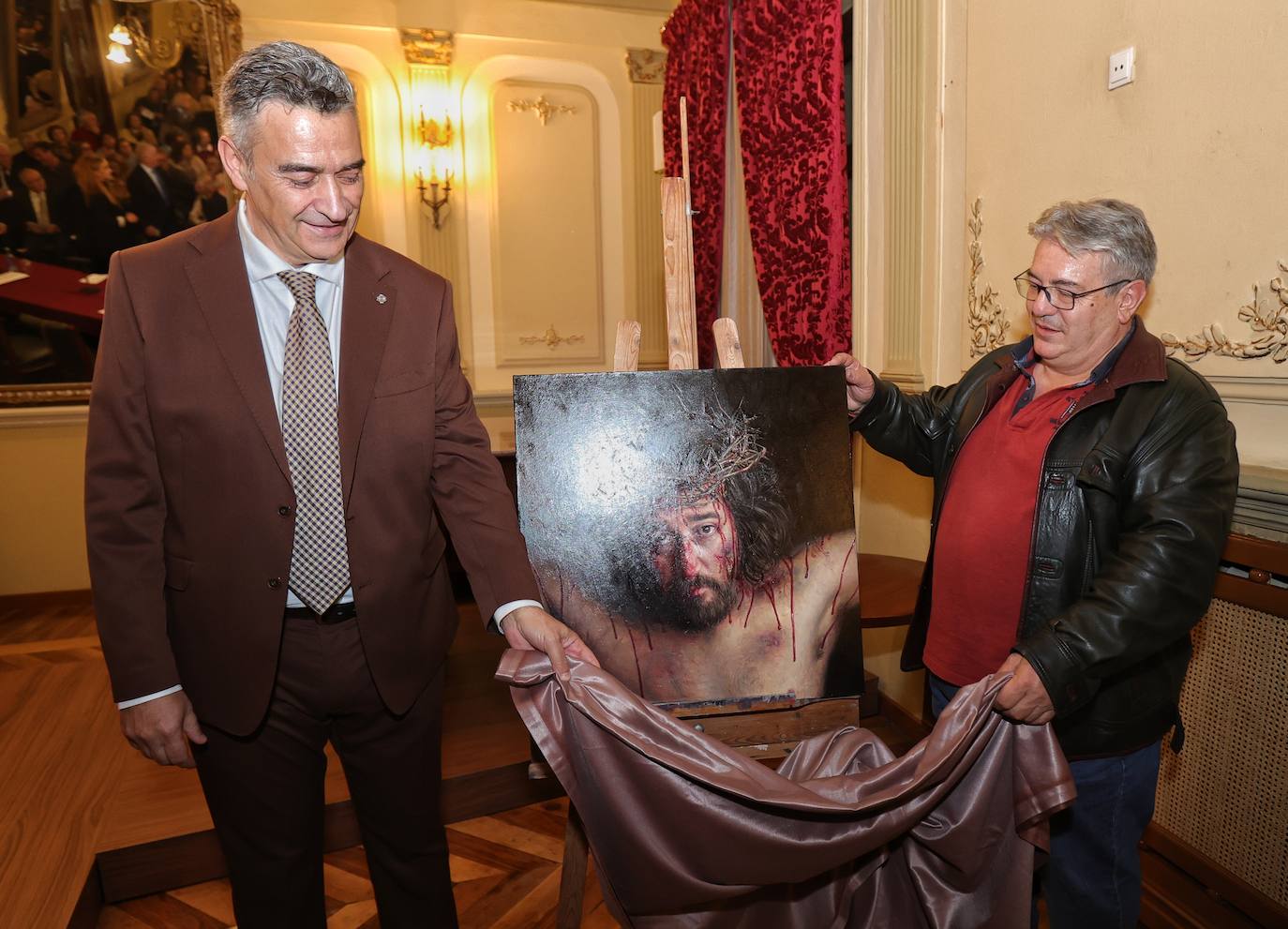 Un Cristo de Capel anuncia la Semana Santa de Palencia 2024