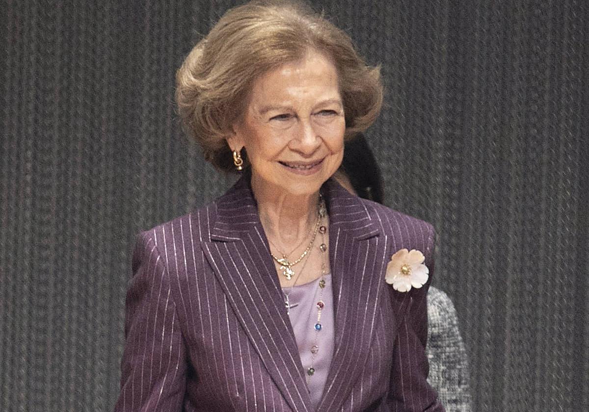La Reina Sofía X Congreso Nacional de Alzheimer, celebrado en Gijón.