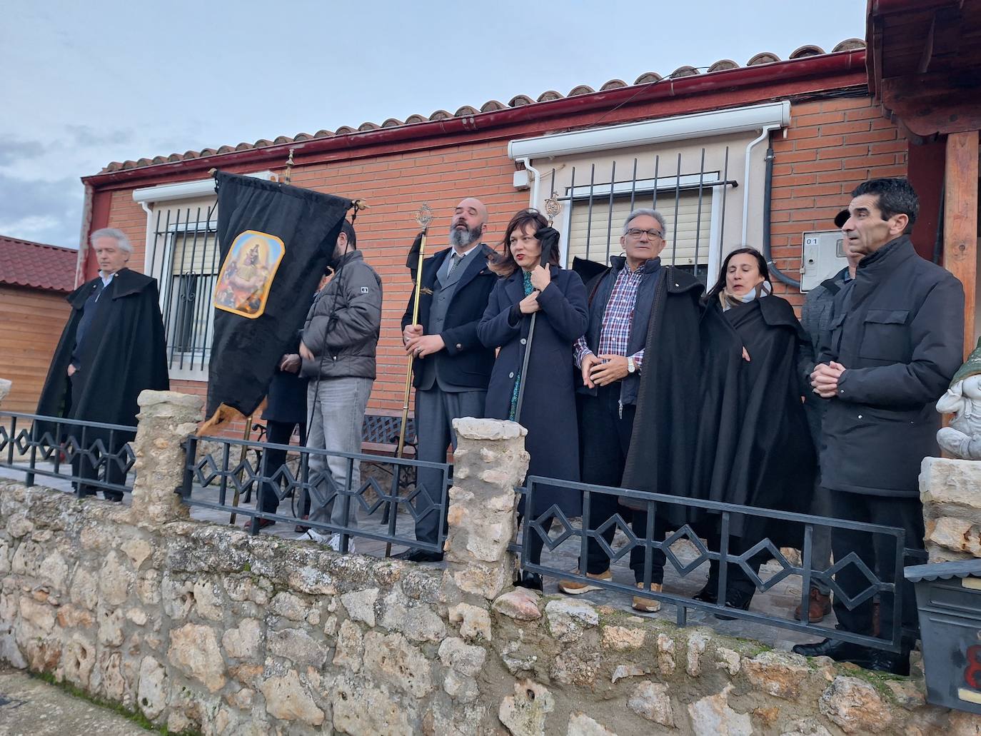 La tradición de correr las castañas de Villalán de Campos