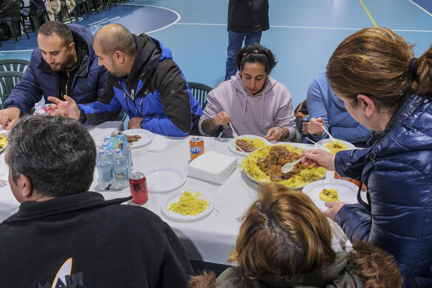 Comida de hermandad en Riaza