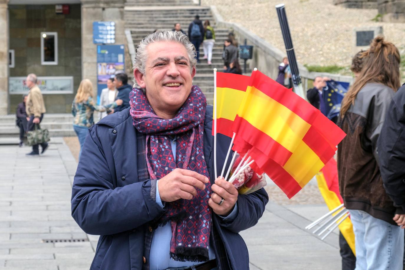 La concentración en Segovia contra la amnistía, en imágenes (2 de 2)