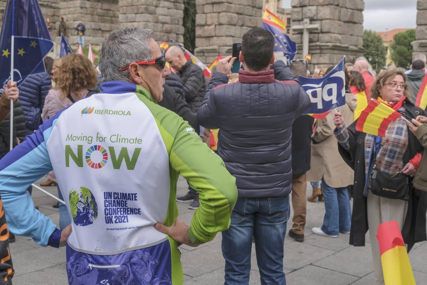 La concentración en Segovia contra la amnistía, en imágenes (2 de 2)