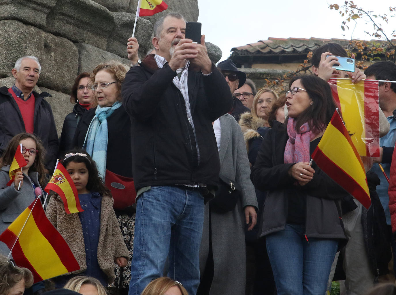 La concentración en Segovia contra la amnistía, en imágenes (1 de 2)