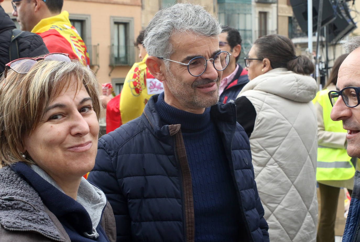 La concentración en Segovia contra la amnistía, en imágenes (1 de 2)