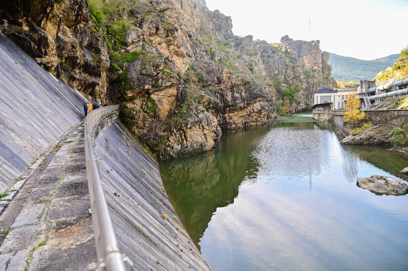 Estado actual del embalse de Camporredondo, en el Sistema de Carrión