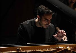 Fernández-Nieto, durante un concierto.