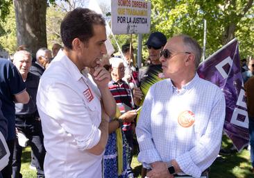 Podemos, CC OO y UGT instan a Mañueco a exigir financiación al inminente Gobierno