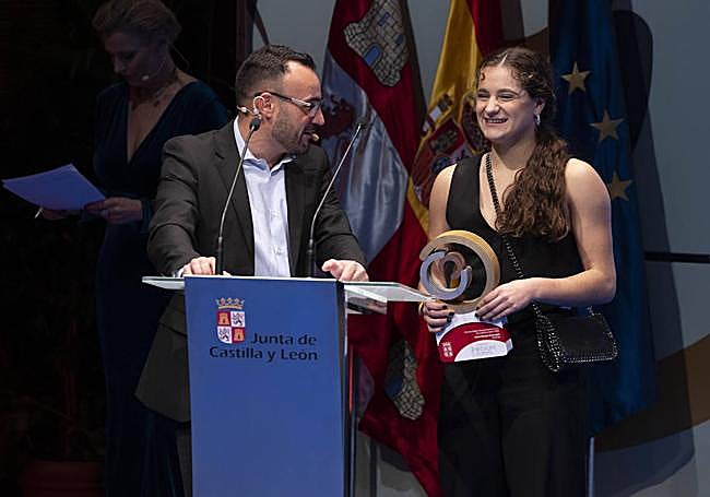 Olivia Monjas, mejor deportista promesa de 2022.