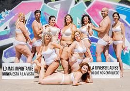 Una de las imágenes que protagonizan el calendario erótico de Pedrajas.