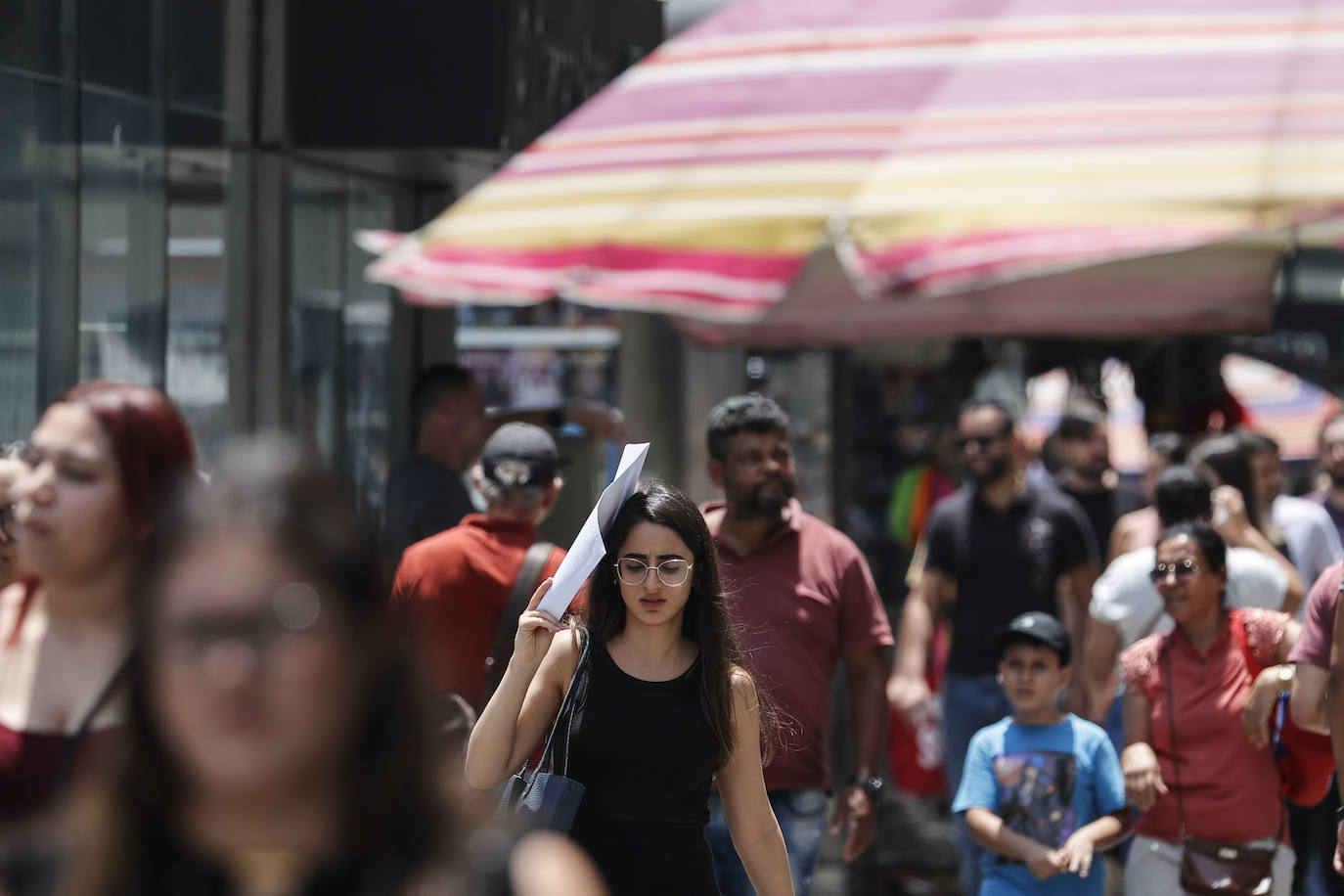 Calor agobiante en Brasil, con 58 grados de sensación térmica