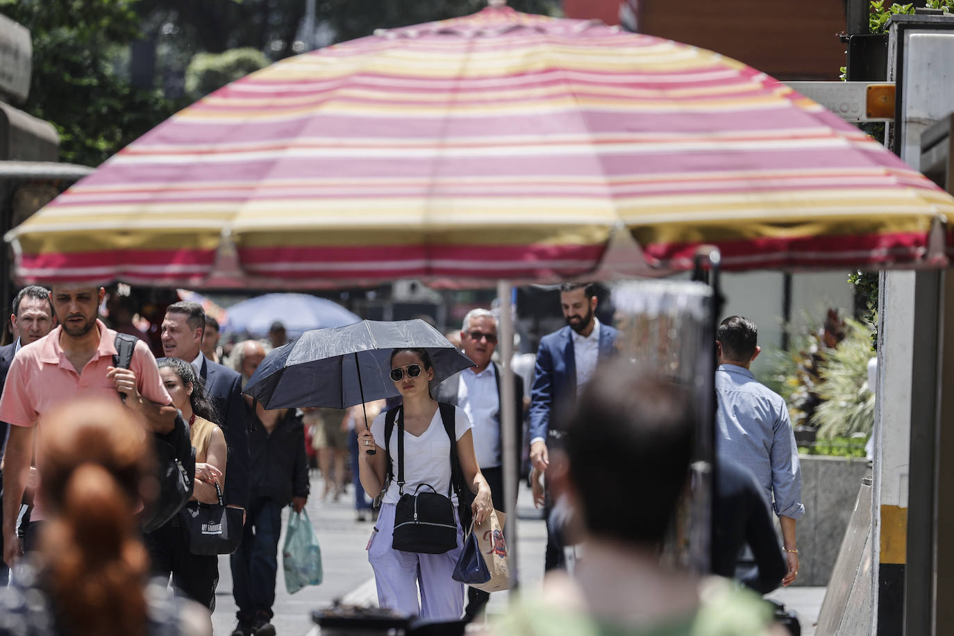 Calor agobiante en Brasil, con 58 grados de sensación térmica