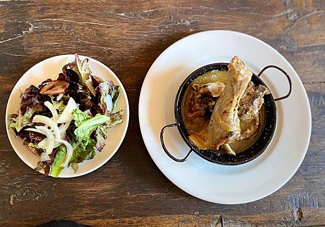 Caldereta de lechazo.