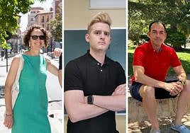 Kathryn Susana Escribano, José Ignacio Gago y Juan Carlos González.