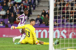 Las imágenes del partido entre el Real Valladolid y el Leganés