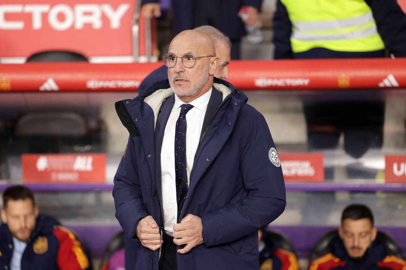 Las mejores imágenes del España-Georgia en Zorrilla