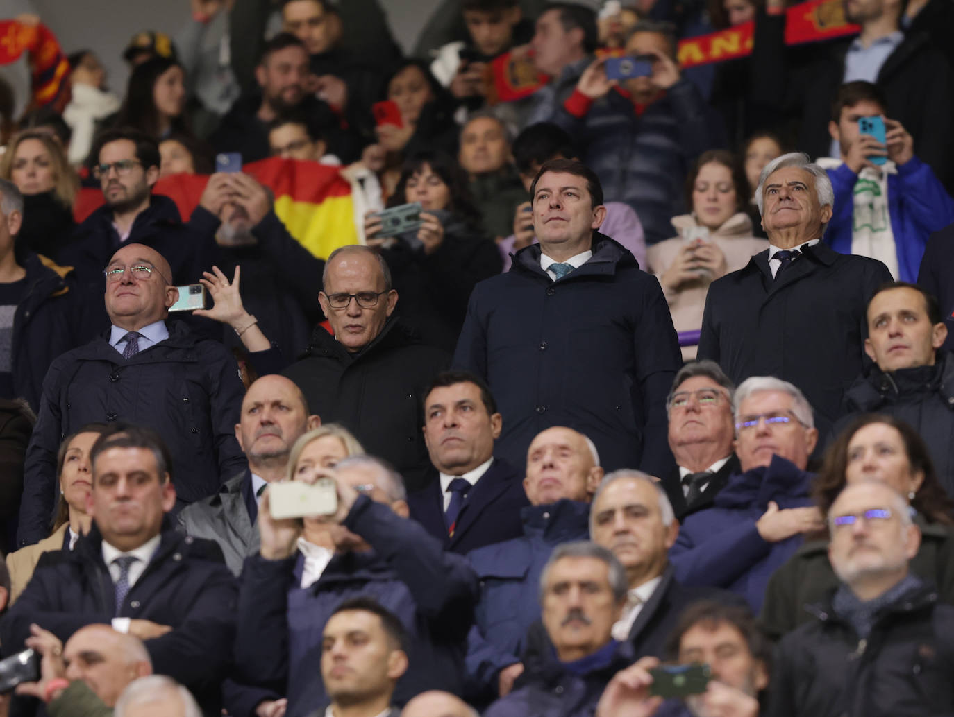 Las mejores imágenes del España-Georgia en Zorrilla