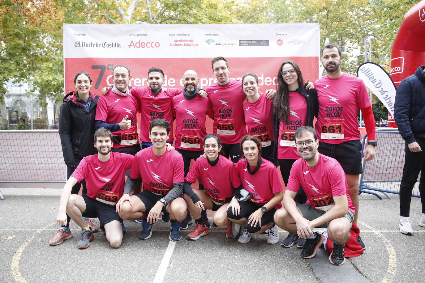 En imágenes, los equipos participantes en la VII Carrera de Empresa Adecco (4/13)