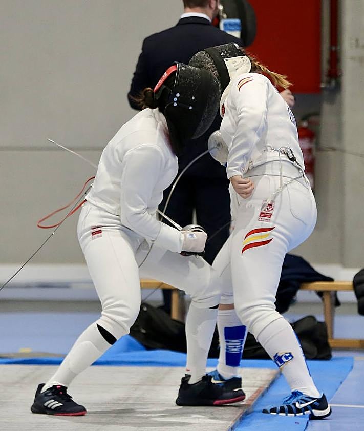 Imagen secundaria 2 - Inés García se adjudica el Torneo Nacional de espada de Valladolid