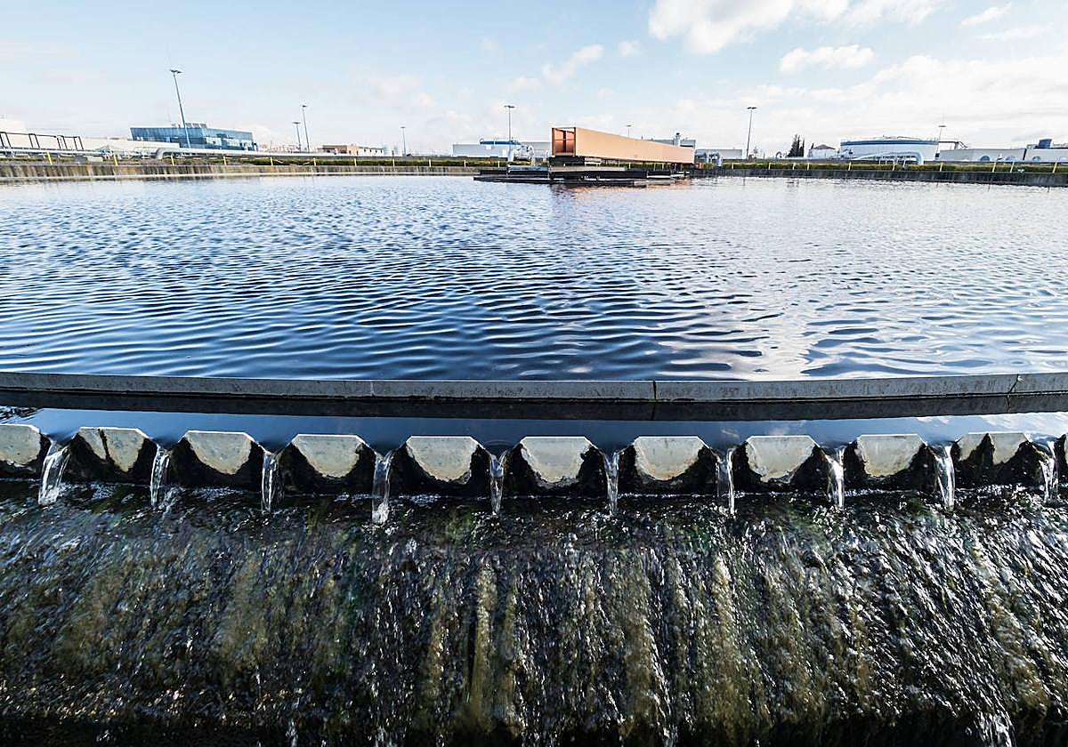 Estación Depuradora de Aguas Residuales de Valladolid.