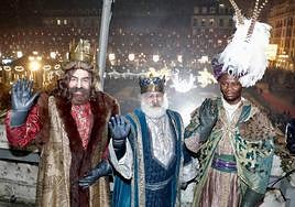 Los Reyes Magos, en su última visita a Valladolid.