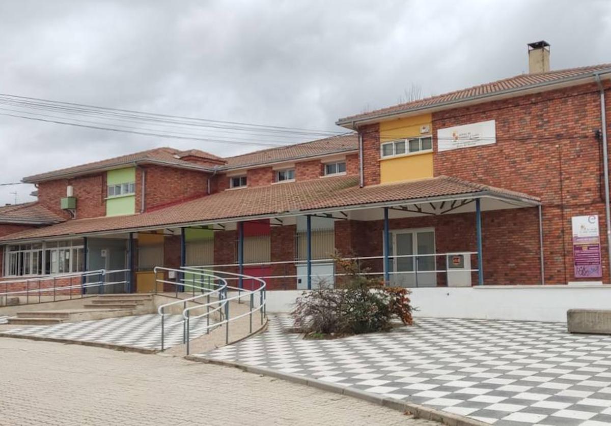 Entrada principal al instituto Hoces del Duratón en Cantalejo.