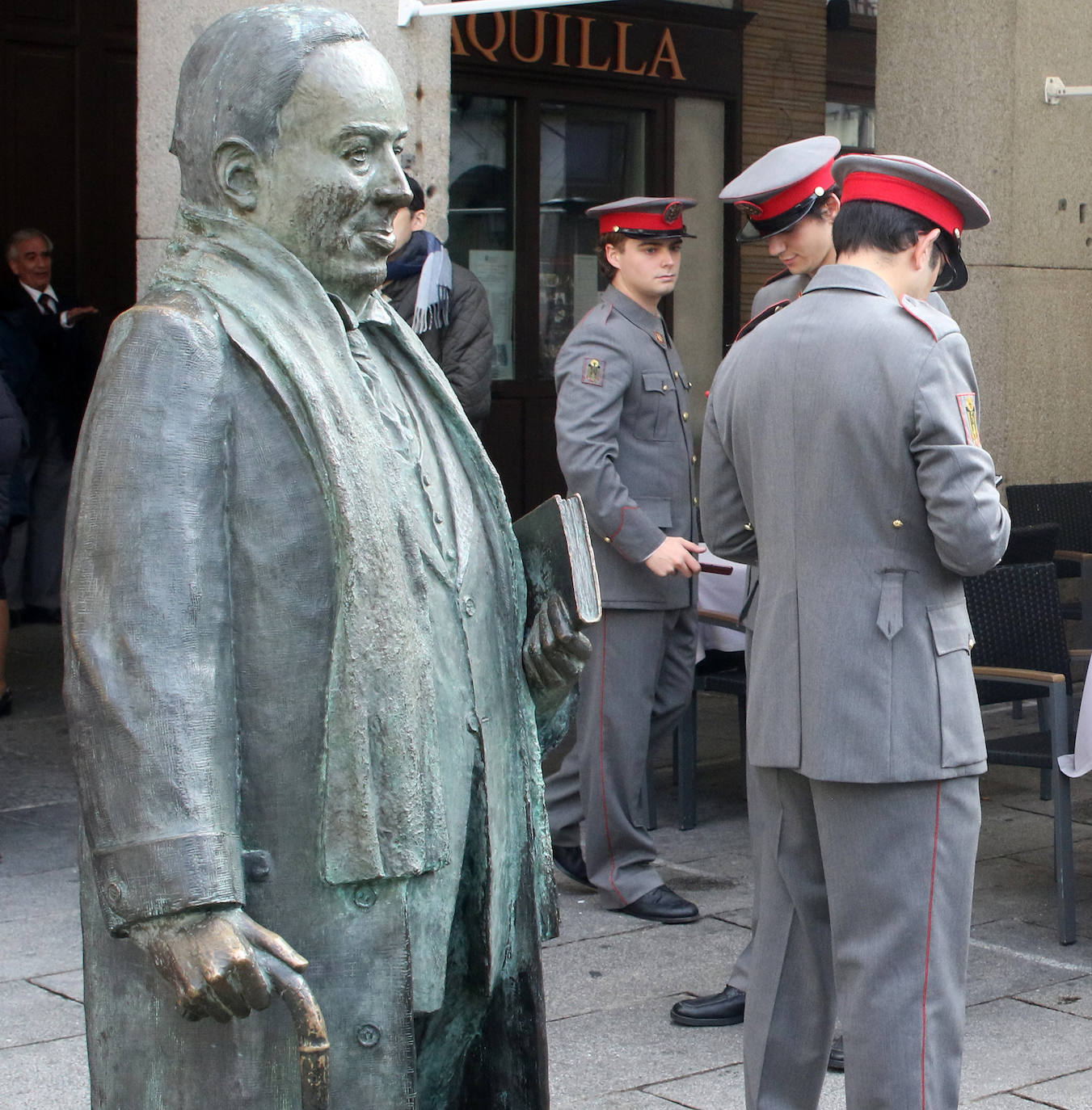 Rodaje en Segovia de &#039;Asalto al Banco Central&#039;