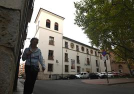 Palacio Butrón, que alberga el Archivo General de Castilla y León, en la plaza de Santa Brígida.