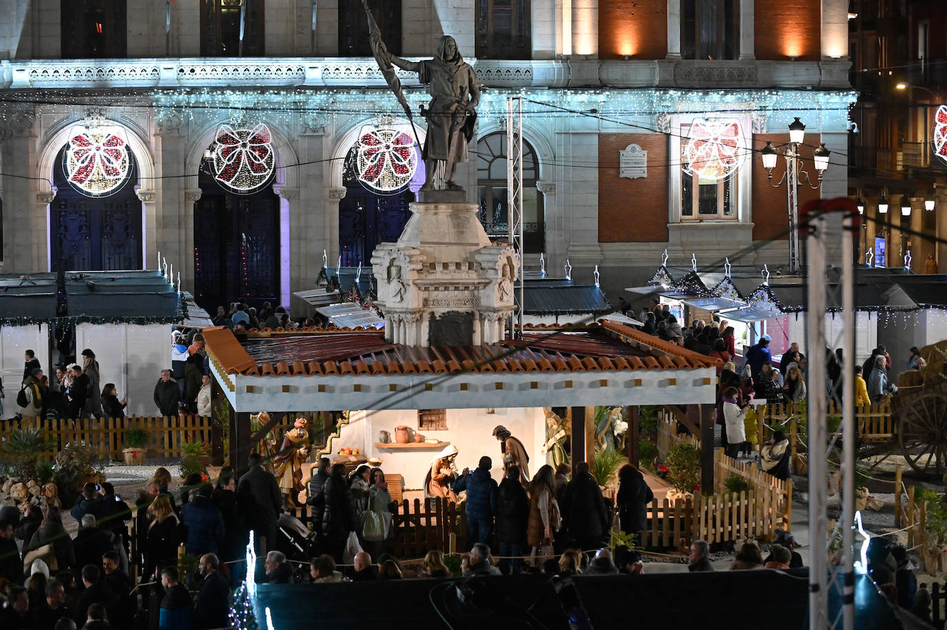Las imágenes del encendido de las luces de Navidad