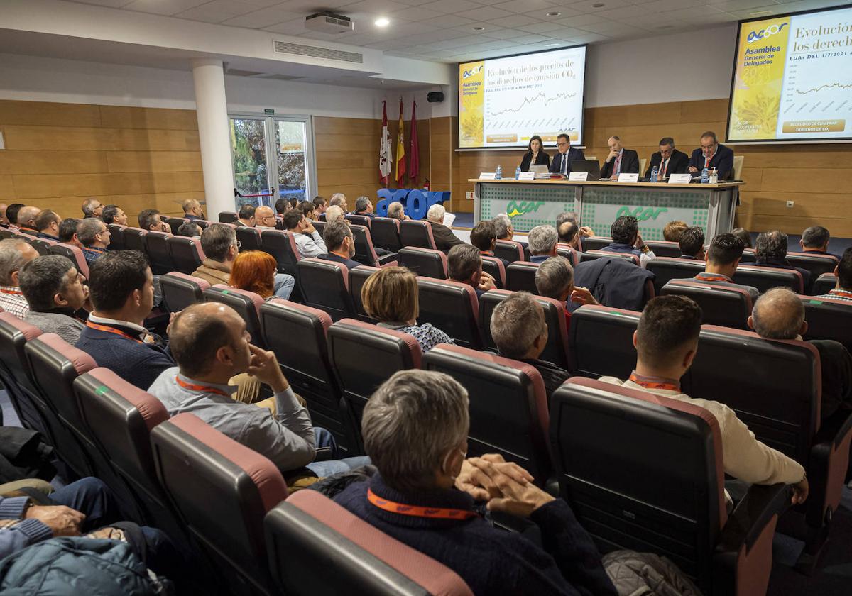 Última asamblea general de Acor, celebrada en diciembre de 2022 en Olmedo.