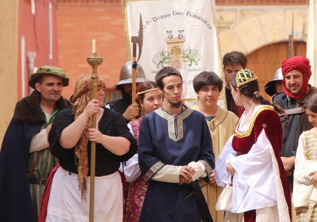 Recreación histórica de Mencía de la Vega en Tordehumos.