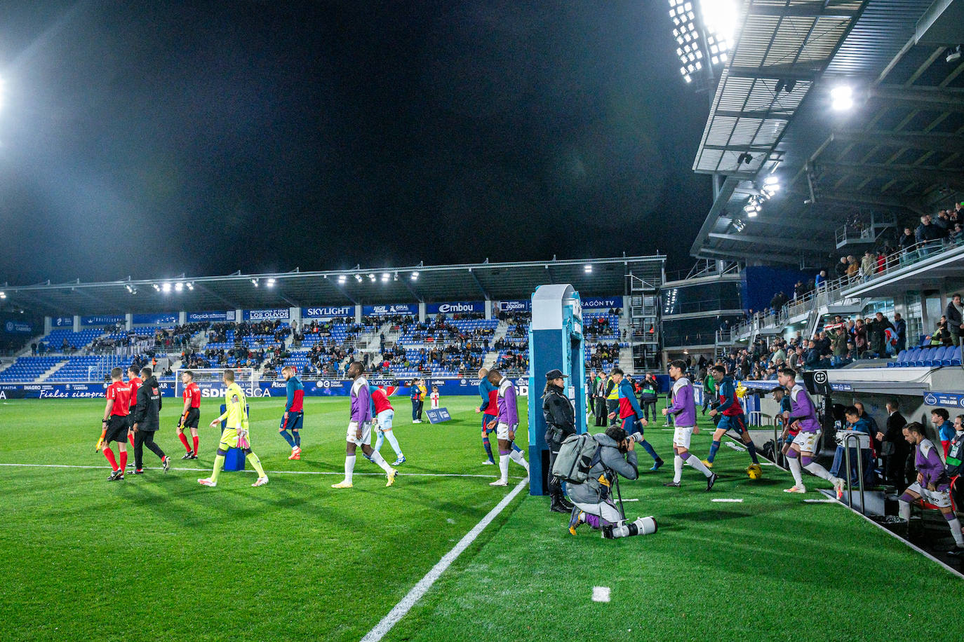 La victoria del Real Valladolid ante el Huesca, en imágenes