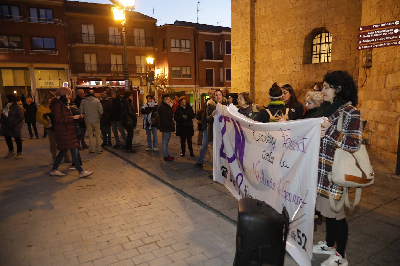 Peñafiel clama contra la violencia machista
