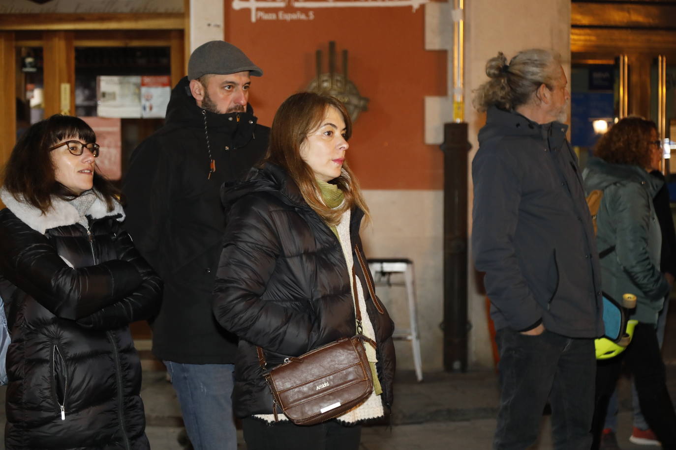 Peñafiel clama contra la violencia machista