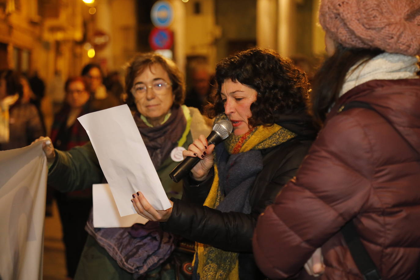 Peñafiel clama contra la violencia machista