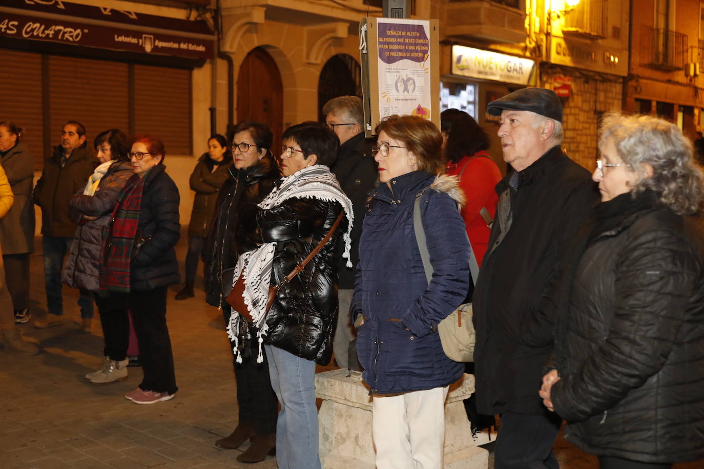 Peñafiel clama contra la violencia machista