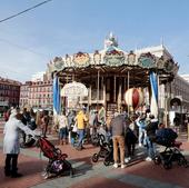 Las imágenes del ambiente navideño en Valladolid