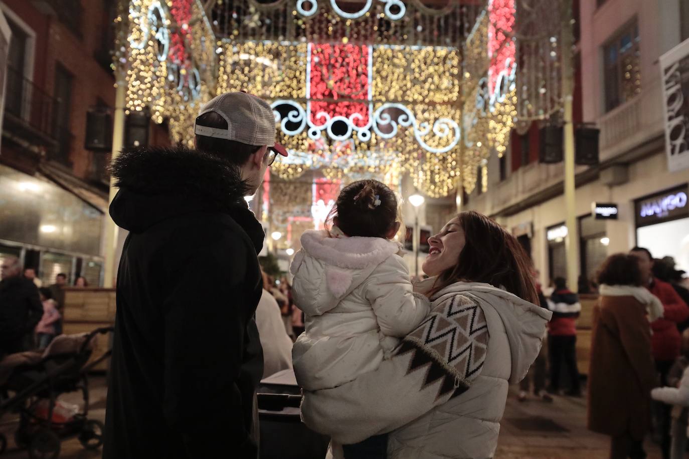 Imágenes del ambiente navideño en Valladolid