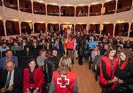Celebración de los 150 años de Cruz Roja y homenaje a voluntarios y socios, este lunes.