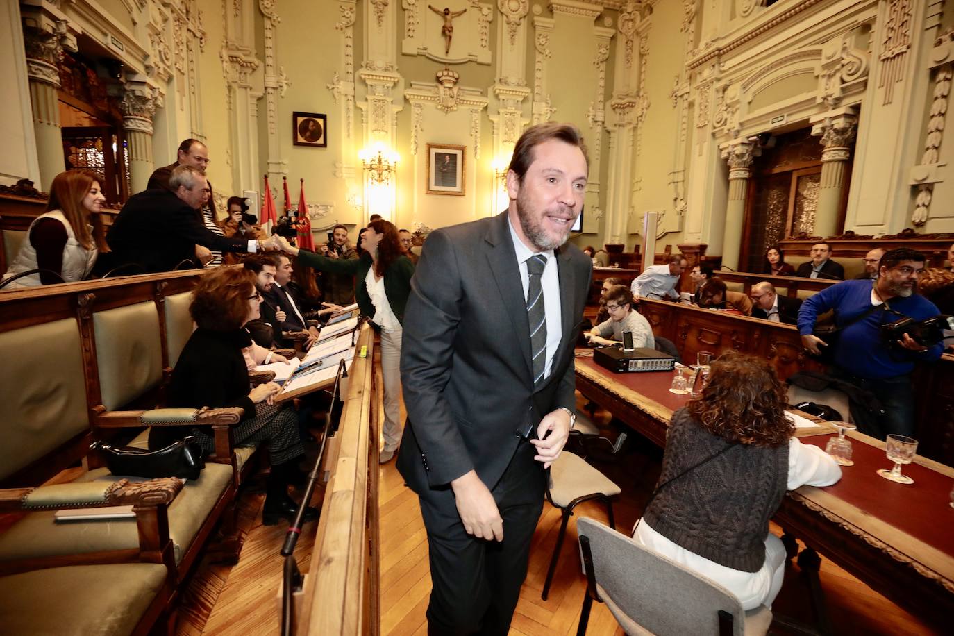Pleno en el Ayuntamiento de Valladolid