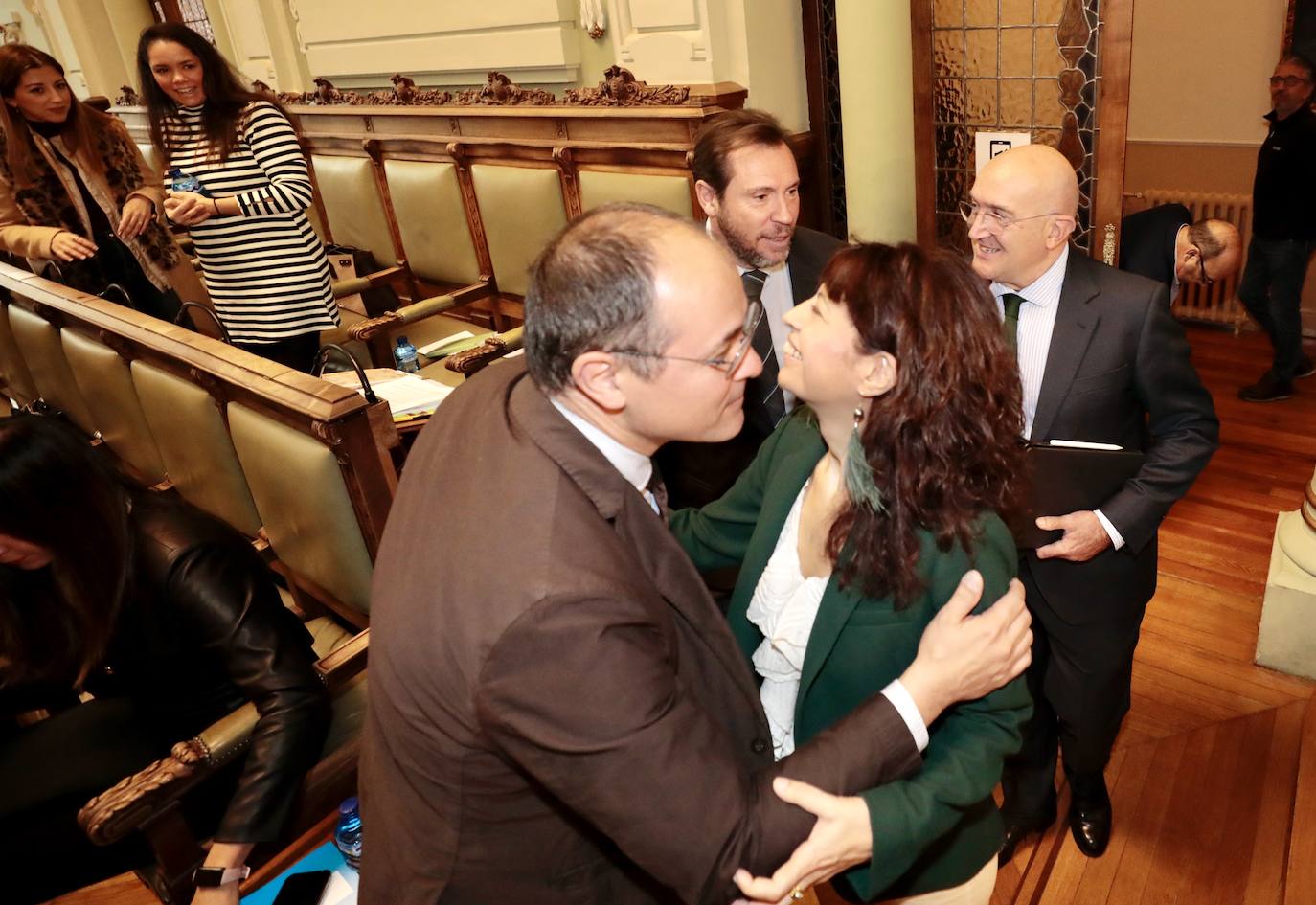 Pleno en el Ayuntamiento de Valladolid