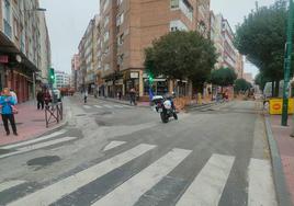 Corte este lunes en el cruce de las calles Verbena y Nicasio Pérez.