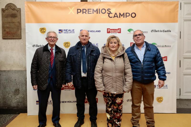 Armando Reinoso, Urbano Alonso, Asunción Muñoz y Rubén Beato.